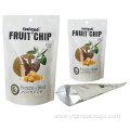 Zip lock food pouch bags stand up bag